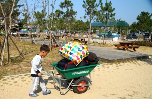 Koreaner lieben campen