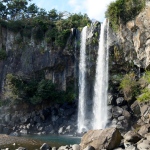 Jeongbang Wasserfall