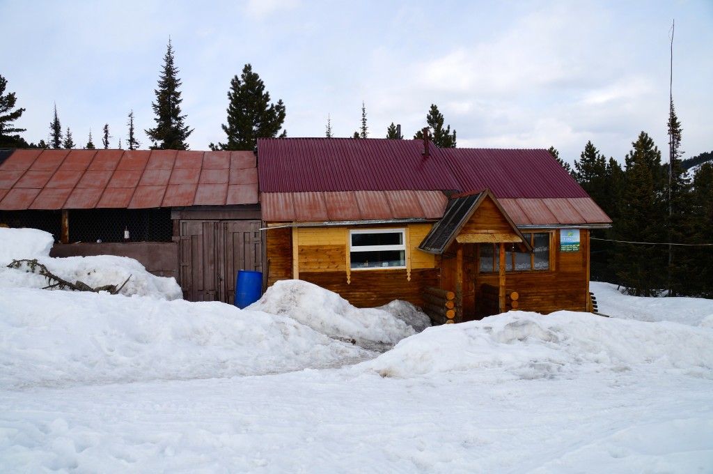 Hütte zum Übernachten