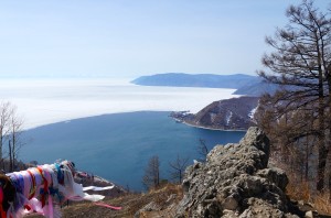 Blick auf die Ankara u. Port Baikal